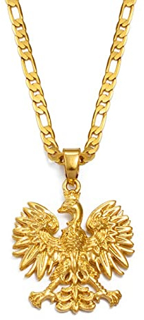 Karte Von Polen Symbol Adler Anhänger Halsketten Für Damen Herren, Polska Polen Schmuck, Geometrisches Muster, Patriotische Ethnische Flagge, Unisex-Accessoires, Verstellbare Kette, Täglich, L