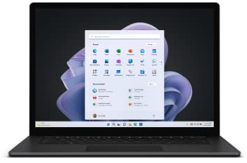 Microsoft Surface Laptop 5, i7, 32GB RAM, 1TB SSD, Win 11 Home, 15 Zoll Laptop, Matt Schwarz, powered by Intel Evo Plattform