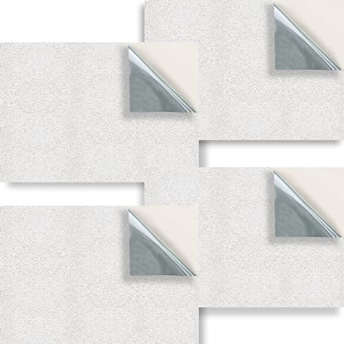 Stick & Go Repositionable Self Adhesive Dolls House Wallpaper 1:24 Scale (Set of 4 Sheets) - Stucco Wall - No. 62