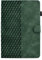 Apple iPad 10.9 (2022) Tablet Cover Leggero PU Pelle Magnetica Stand Flip Custodia supporto/risveglio automatico/sonno AntiGraffio Protezione Shell Colorate Fiore Carino Animali Case,Verde quadrato