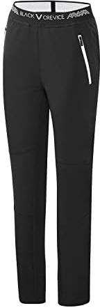 Black Crevice Damen dünne atmungsaktive Outdoor Hose, schwarz, 44