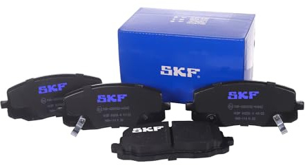 SKF Scheibenbremse Bremsbelag VKBP 80256 A - 4er Set - Position Vorderachse Höhe 77 mm Länge 134 mm Breite 83 mm Dicke 17 mm - OE Qualität