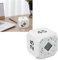 Minuteur de Cuisine,Minuteur Portable Ajustable 5 15 25 45 Min,Minuteur en ABS pour Exercice Travail Cuisine(Blanc)