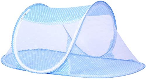 FCXVXCL Prese pieghevoli pieghevoli per insetti Zanzariera Baby Yurts B (Blue 110 * 65 * 60cm), LJJ2067
