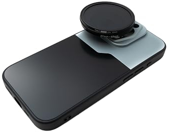 SYSTEM-S CPL Filter 52 mm Circular Polarizer Linse mit Gewinde Hülle für iPhone 15 Pro