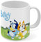 ms móvil shop Bluey Taza Desayuno BLUEY Y BINGO Capacidad 325ml Dibujo - CAJA REGALO | Producto Oficial Ludo Studios