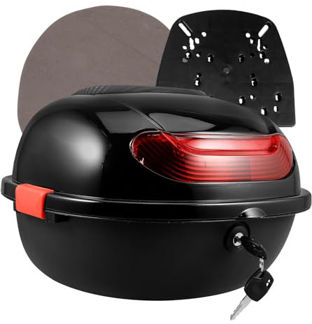 iplusmile Bauletto Per Universale Bauletto Posteriore Per Per Scooter Per Valigia Per Bagagli Con Schienale Per Scooter