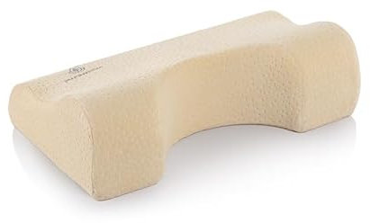 Pharmedis - Orthopädisches Kissen bei Schulterschmerzen und Nackenschmerzen - Orthopädisch Kopfkissen für einen gesunden Rücken - Nackenkissen 35x19 cm - Anti Schnarch Seitenschläferkissen