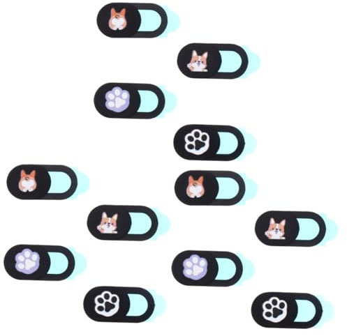 jojofuny 12 Pcs 1 Set Camera Privacy Cover Laptop Camera Caps Computer Camera Covers Mobile Phone Camera Covers Car Camera Caps Laptop Camera Covers Protective Covers for Camera