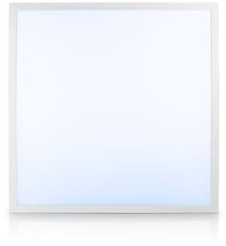 LUXULA LED Panel 62x62cm Rasterleuchte - 36W 3600lm - 6000K Kaltweiß - flimmerfrei - mit Netzteil 230V - LED Deckenleuchte für Rasterdecke - Einlegeleuchte Büroleuchte Gewerbe