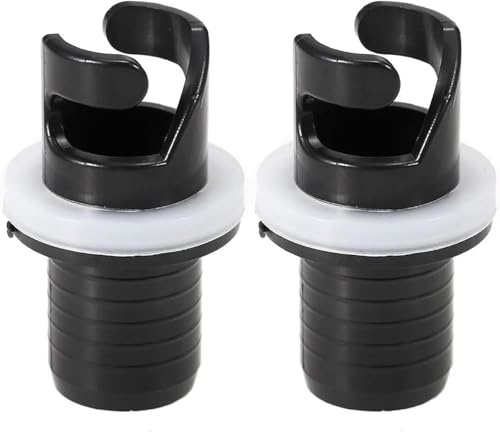 joonnair 2 Pezzi Adattatore per Pompa SUP Adattatore per Kayak Valvola H-R Adattatore per Tubo Pompa a Pedale per BarcaCompatibile con Kayak Gonfiabile, Gommoni, Tavole Surf