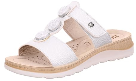 Rohde Damen Pantolette mit Applikationen in Metallic-Optik Baviera 1315