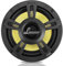 Lanzar Upgraded Opti Pro 6.5” High Power Coaxial Speaker - Powerful 400 Watt Peak 65Hz – 7 kHz Frequency Response 30 Oz Magnet Structure 4 Ohm w/ Glass Fiber Cone and Butyl Rubber Surround - OPTI6PM