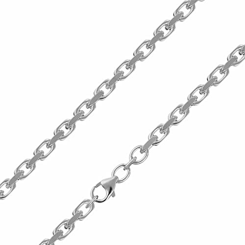 trendor Halskette für Herren 925 Silber 3,8 mm breit 85772 | Halsschmuck für Männer, diese Halskette ist eine zeitlose Geschenkidee,
