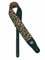 ML-Factory Gitarrengurt/Guitar-Strap GST-340-LE Leder mit Leopardenfell-Imitation