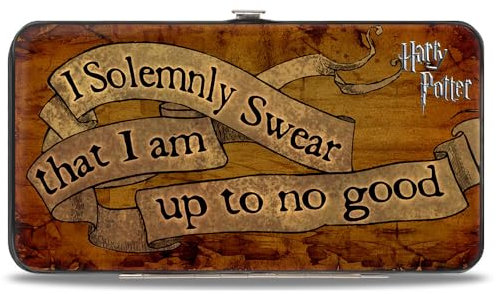 Buckle-Down Damen Hinge Wallet-Harry Potter Geldbrse, Mehrfarbig, 18 cm x 10 cm