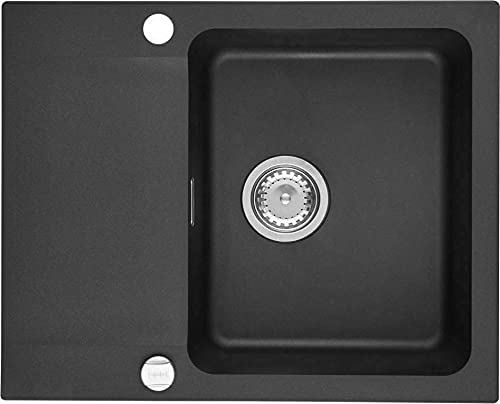 Franke OID 611-62 114.0286.441 Lavello da Incasso Orion Tectonite, Nero