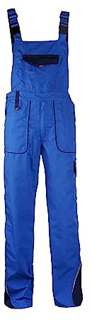 Stenso Salopette da Lavoro da Uomo Prisma con Tasche multifunzionali e per Ginocchiere - Blu Reale - 60