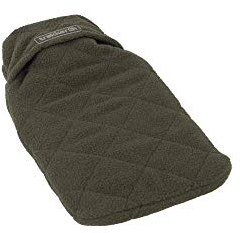 Trakker Wärmflasche – weiche Stepp-Fleece-Außenseite – 750 ml – Grün – Plüsch
