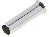 SeKi 14234 Lot de 100 embouts de câble 2,5 mm² - Argenté