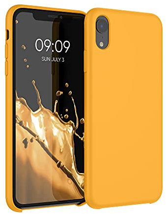 kwmobile Housse Compatible avec Apple iPhone XR Coque - Housse de téléphone Protection Souple en TPU Silicone - Abricot