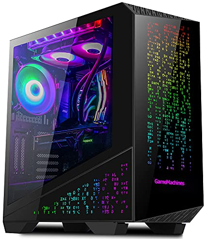 GameMachines Cyber - RGB Gaming PC - Wasserkühlung - AMD Ryzen 7 5800X - NVIDIA GeForce RTX 4060 Ti - 1000GB SSD - 32GB RGB DDR4 - WLAN - Windows 11 Pro