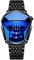 RORIOS Orologio Uomo Analogico Quarzo Orologio con Acciaio Inossidabile Strap Elegante Orologio da Polso Orologio sportivo uomo