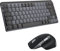 Logitech MX Mechanical Mini kabellose TKL-Tastatur mit Beleuchtung, Tactile Quiet, und MX Master 3S kabellose Hochleistungs-Bluetooth-Maus, macOS, Windows, Linux, iOS, Android, DEU QWERTZ - Grau