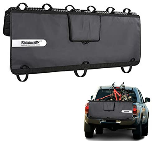 MISOYER hayon extérieur pour vélo - Coussin Protection hayon | Coussinets Protection hayon vélo universels pour la Plupart des camionnettes VTT Transport 6 vélos