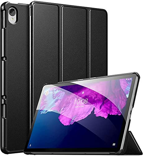 BNBUKLTD Compatible For Lenovo P11 Plus Case [Auto Wake/Sleep] Ultra Slim Leather Stand Lightweight Flip Cover Black