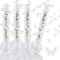 Konfettikanonen*4, Taozoey Party-Popper 40 cm, 5-8m Effekthöhe, Konfetti Kanonen, Konfetti-Shooter, Konfetti Bombe für Hochzeit, Geburtstag, Babyparty, Absolvent, Party