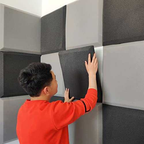 10pcs Schallabsorber Akustikschaumstoff Akustikschaumstoff Noppenschaumstoff Akustik Schaumstoff Schall Dämmung Dämmung Schalldämmende Polsterung Schaumstoff-Dämmplatten 50x50x5cm