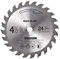 24T-TCT - Disco Da Taglio per Legno, 115 mm x 10 mm, Lama per Sega Circolare in Acciaio Legato, 24 Denti, 1-1/4 Pollici (32 mm), Mandrino (EU & UK 10 mm)
