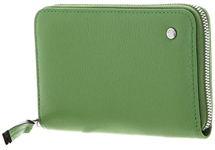 Abro Leather Ariete Zip Wallet Lime