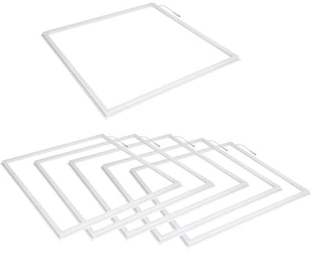 Dalle LED Cadre Lumineux 60x60 Slim 36W BLANC (Pack de 6) - Blanc Neutre 4000K - 5500K