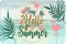 Fussmatte, Hallo Sommer Flamingo Beach Türmatte Antibakterielle Teppich Weicher Badematten Für Küche Innen Außen 40X60Cm