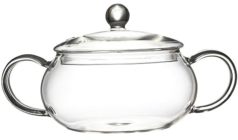 Cabilock Casserole en Verre Transparent avec Couvercle, 1400 ml, 444 g, Sans Revêtement, Poêle Plate, Pot de Service, Casseroles de Cuisine