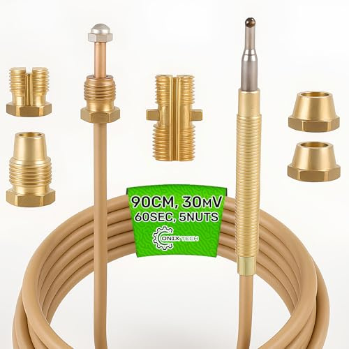 Thermoelement Universal 900 mm mit 5 Muttern für den Backofen - ONIX TECH