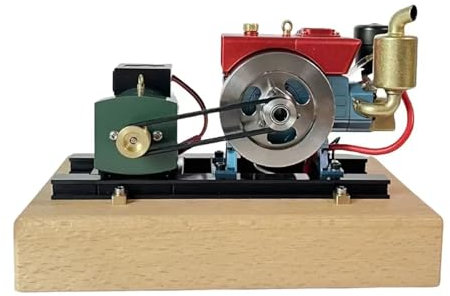 HGSTM Walk-behind tractor head, mini diesel engine, startable micro engine, precision manual fuel engine, with generator or water pump, suitable for schools, laboratories, homes, and desktops.,dynamo