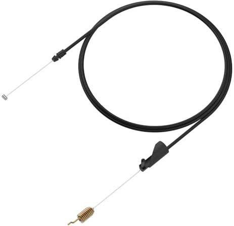 TOSRWGLL 946-05209B Câble de contrôle de vitesse compatible avec tondeuse à gazon Cub Cadet Z SC IP HW HW EQ EQ E 500 300 & MTD 12ABB22J799, numéro de pièce de rechange : 946-05209, 946-05209A,