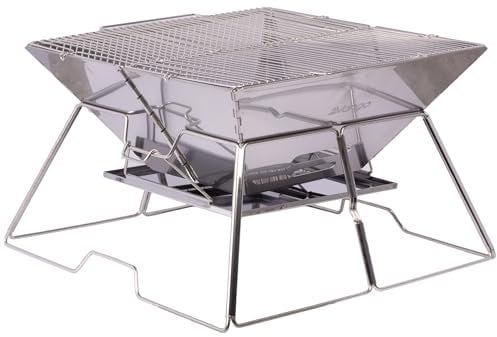Vango Ranger BBQ, Portable Camping Barbecue with Carry Bag, 42 x 43 x 27.5 cm, 4.4 kg