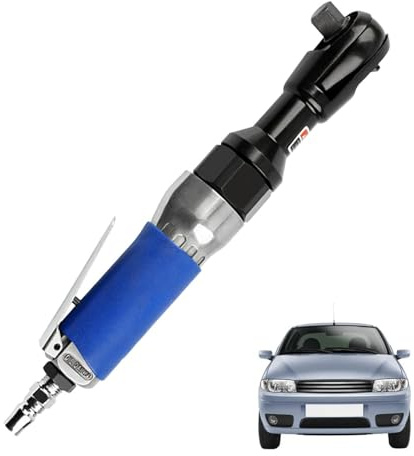 Chiave a cricchetto pneumatica a percussione con design ad angolo retto, regolabile a 90 gradi, più comoda per il lavoro all'aperto a casa