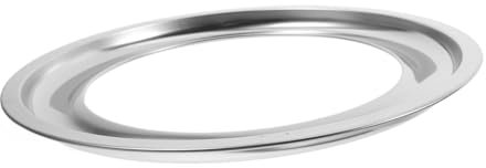 Deep Fryers Modern Kitchen Gas Stove Drip Pans Sturdy Stainless Steel Range Drip Bowls Bracket for Cooktops