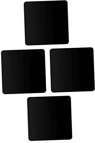 SHINEOFI 4pcs Acrylic Reflection Board Multi Use Photography Props for Makeup Jewelry and Flat Lay Backgrounds Durable Lightweight and Easy to Use