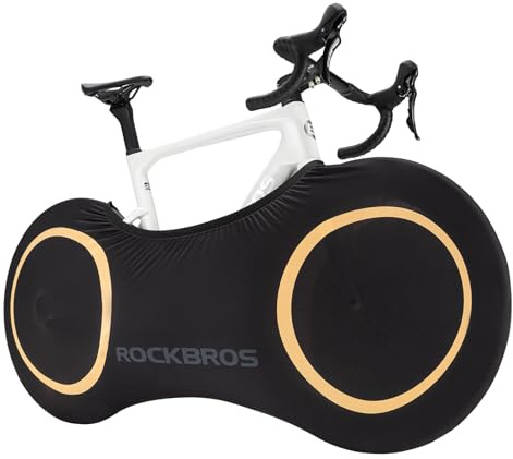 ROCKBROS Copri Bicicletta da Esterno Elastica, Antipolvere e Antifango | Resistente all'Acqua, Telo Copri Bici per Gravelbikes 26-29 Pollici, Copertura Bicicletta per MTB, 700C Bici da Corsa