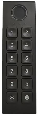 Fingerabdruck-Funktastatur-Zutrittskontrollsystem mit Bluetooth-Türöffner,Passform nach europäischem Standard
