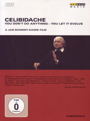 Sergiu Celibidache - You Don't Do Anything - You Let It Evolve