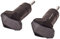 Puig 5584N Sturzpads Motor R12 Yamaha FZ1 FAZER/ABS 06-14/FZ1 FAZER/ABS 06-14/FZ8 10-14/FZ8 FAZER 10-12/FAZER8 13-14, Schwarz, Mittel