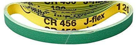 FEIN 63714069010 - Accessoire ponceuse pour tubes; Bande abrasive en céramique 520x6mm - Grain 120 - Pack de 10, Accessoire, Ponçage