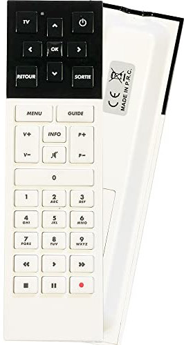 Canal TLCCUBE-CD4 Télécommande de Remplacement Blanc